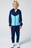 Nike Sportswear Tech Fleece Suit Blue Unisex Çocuk Eşofman Takımı Mavi