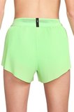 Nike AeroSwift Dri Fit ADV 3" Mid Rise Brief Lined Running Short Kadın Pileseli Slip Astarlı Koşu Şortu Yeşil