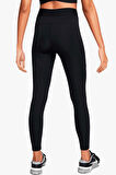 Nike Pro Dri FİT Mid Rise 7/8 Tight Novelty Cepli Kadın Koşu Tayt Siyah