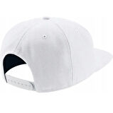 Nike Sportswear Pro Swoosh Snapback Cap Hat Unisex Şapka Beyaz