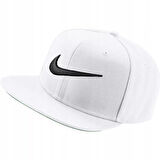 Nike Sportswear Pro Swoosh Snapback Cap Hat Unisex Şapka Beyaz