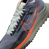 Nike React Pegasus Trail 4 GoreTex Su Geçirmez Nefes Alan Reflektörlü Yürüyüş Koşu Ayakkabısı Gri