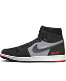 Nike Air Jordan MID Goretex Leather Sneaker Hakiki Deri Bilekli Su Geçirmez Nefes Alan Günlük Spor Ayakkabı Siyah