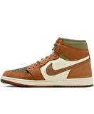 Nike Air Jordan MID Goretex Leather Sneaker Hakiki Deri Bilekli Su Geçirmez Nefes Alan Günlük Spor Ayakkabı Kahverengi