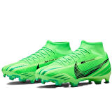Nike Zoom Mercurial Superfly 9 Academy Mds FG/MG Krampon Yeşil 