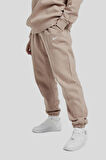 Nike Sportswear Loose Fit Pant Bol ve Uzun Kesim Bej Eşofman Altı