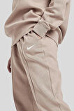 Nike Sportswear Loose Fit Pant Bol ve Uzun Kesim Bej Eşofman Altı