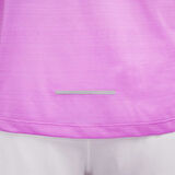 Nike Miler Dri Fit Running Tee Purple Reflektörlü Koşu Antrenman Tişörtü Mor
