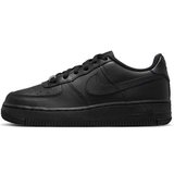 Nike Air Force 1 LE  AF1 Unisex Leather Sneaker Hakiki Deri Unisex Günlük Spor Ayakkabı Siyah