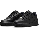 Nike Air Force 1 LE  AF1 Unisex Leather Sneaker Hakiki Deri Unisex Günlük Spor Ayakkabı Siyah