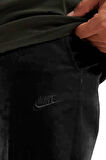 Nike Club Chino Woven Trousers Canvas Pant Erkek Dokuma Canvas Pantalon Siyah
