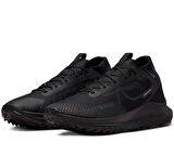 Nike React Pegasus Trail 4 GoreTex Su Geçirmez Nefes Alan Reflektörlü Yürüyüş Koşu Ayakkabısı Siyah