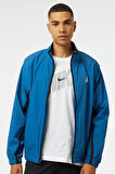 Nike Jordan Essentials Woven Full Zip Men's Jacket Erkek Dokuma Spor Ceket Mavi