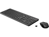 HP 330 Kablosuz Klavye & Mouse Kombo Set Türkçe Siyah