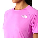 W Summit High Trail Run Kadın Mor Outdoor T-Shirt NF0A7ZTVQIX1