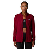 W 100 Glacier Fz Kadın Bordo Outdoor Polar NF0A855O1IX1