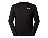 The North Face M 24/7 L/S Tee Erkek Outdoor Tişörtü NF0A894AJK31 Siyah