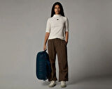 The North Face W S/S Mock Neck Slim Tee Kadın Outdoor Tişörtü NF0A89C3QLI1 Beyaz