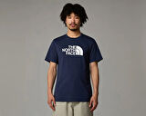 The North Face M Ss Easy Tee Erkek Outdoor Tişörtü NF0A8A6C8K21 Lacivert