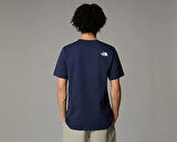The North Face M Ss Easy Tee Erkek Outdoor Tişörtü NF0A8A6C8K21 Lacivert