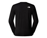 The North Face M L/S Fine Tee Erkek Outdoor Tişörtü NF0A8A6PJK31 Siyah