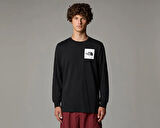 The North Face M L/S Fine Tee Erkek Outdoor Tişörtü NF0A8A6PJK31 Siyah