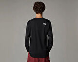 The North Face M L/S Fine Tee Erkek Outdoor Tişörtü NF0A8A6PJK31 Siyah