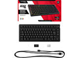 HYPERX Alloy Rise 75 Mekanik Kablolu Gaming Klavye Siyah