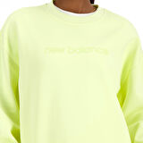 Hyper Density Kadın Sarı Günlük Stil Sweatshirt WT41556-LLT
