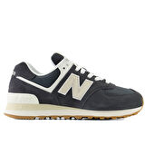 New Balance 574 Unisex Leather Sneaker Günlük Hakiki Deri Spor Ayakkabı Antrasit