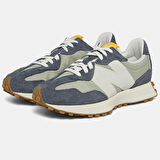 New Balance US327SD Leather Lifestyle Unisex Sneaker Hakiki Deri Günlük Spor Ayakkabı Mavi