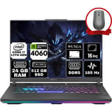 Asus Rog Strix G16 Intel Core I7 13650HX 24GB 512GB SSD RTX4060/8GB 165Hz Freedos 16" Wuxga Taşınabilir Bilgisayar G614JV-N3452-A9