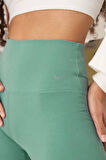 Nike Dri Fit Zenvy Gentle Support High Waisted 7/8 Leggings Kadın Yüksek Bel İç Cepli Spor Tayt Yeşil