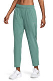 Nike Dri Fit Fast Mid Rise 7/8 Length Running Pant Kadın Reflektörlü Koşu Antrenman Eşofman Altı Yeşil