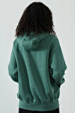 Nike Sportswear Phoenix Fleece Os Po Hoodie Oversized Fit Kadın Kapüşonlu Bol Kesim Sweatshirt Yeşil