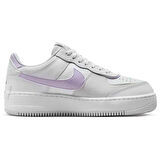 Nike Air Force 1 Shadow Sneaker Unisex Hakiki Deri Günlük Spor Ayakkabı Beyaz Lila