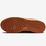 Nike Dunk Low Leather Sneaker Unisex Orange Shoes Hakiki Deri Günlük Spor Ayakkabı Turuncu