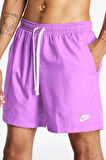 Nike Sportswear Men's Woven Short Erkek Astarlı Deniz Şortu Lila