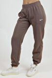 Nike Sportswear Loose Fit Pant Bol ve Uzun Kesim Eşofman Altı Koyu Kahverengi