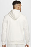 Nike Standard Issue Men's Dri Fit Pullover Basketball Hoodie Erkek Kapüşonlu Sweatshirt Soluk Fildişi