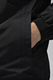 Nike Jordan Essentials Woven Full Zip Men's Loose Fit Jacket Erkek Büyük Beden Dokuma Spor Ceket Siyah