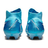 Nike Phantom Luna II Elite FG Mens Football Shoes Pink Profesyonel Erkek Krampon Mavi