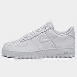 Nike Air Force 1 Jewel Leather Sneaker Hakiki Deri Erkek Günlük Spor Ayakkabı Beyaz