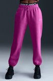 Nike Phoenix Fleece HR Oversize Womens Pant.Yüksek Bel Bol Kesim Kadın Eşofman Altı Mor