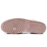 Nike Air Jordan 1 Low Leather Sneaker Unisex Hakiki Deri Günlük Spor Ayakkabı Beyaz Pembe