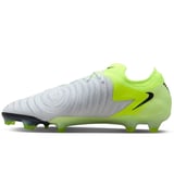 Nike Phantom GX II Elite FG-Pro Mens Football Shoes Profesyonel Erkek Krampon Gri Neon Yeşil