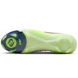 Nike Phantom GX II Elite FG-Pro Mens Football Shoes Profesyonel Erkek Krampon Gri Neon Yeşil