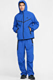 Nike Tech Woven Oversized Pants Flat Pewter Paraşüt Kumaş Erkek Oversize Bol Kesim Eşofman Altı Sax Mavi