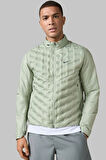 Nike Therma-FIT ADV AeroLoft Men's Repel Down Fill Running Jacket Erkek Kaz Tüyü Spor Ceket Yeşil