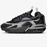 Nike Air Max Furyosa Sneaker Black Platform Taban 4cm Kadın Günlük Spor Ayakkabı Siyah